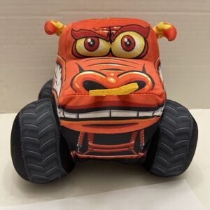 El Toro Loco Monster Jam Truckin Pals Stuffed Plush Monster Truck Orange